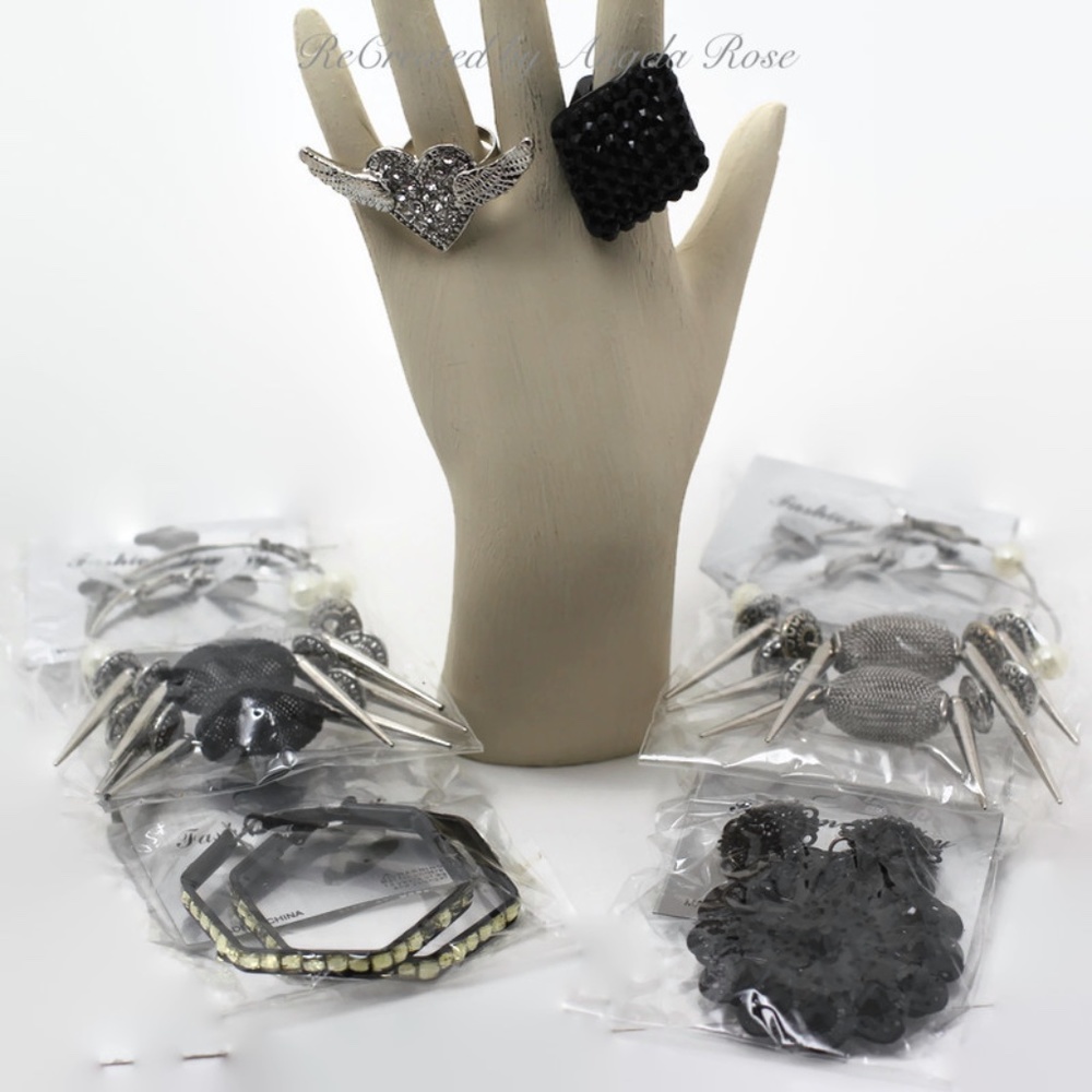 Black Tone Jewelry Bundle 3